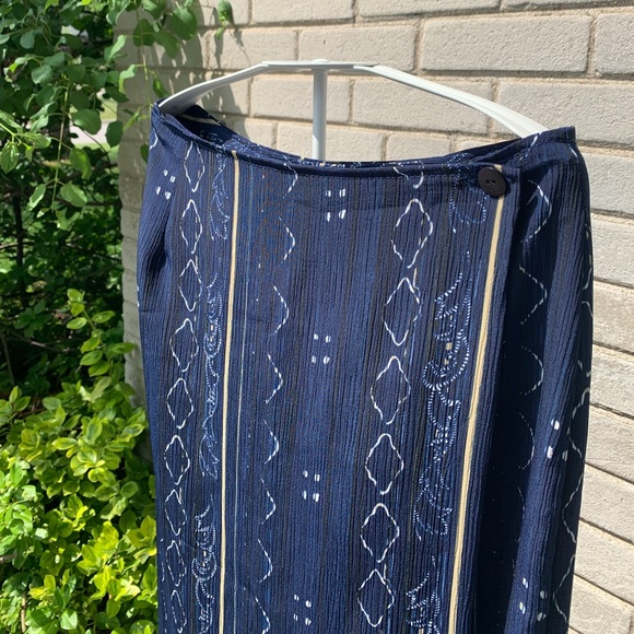 Vintage Jessica wrap skirt with Button Fastening - Picture 4 of 4